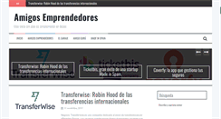 Desktop Screenshot of amigosemprendedores.com