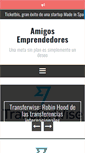 Mobile Screenshot of amigosemprendedores.com